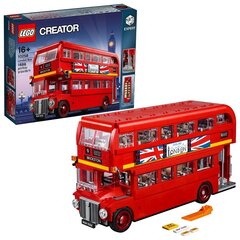 10258 LEGO® Creator Expert Lontoon bussi hinta ja tiedot | LEGOT ja rakennuslelut | hobbyhall.fi