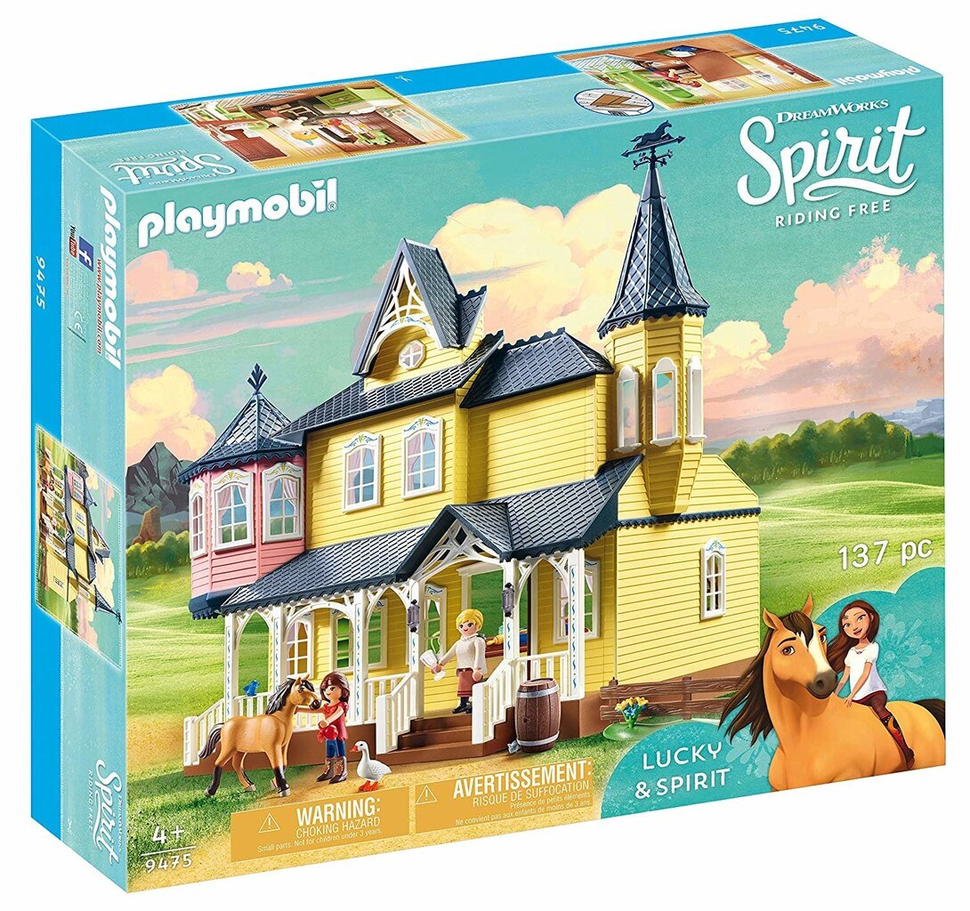 Satulinna 9475 PLAYMOBIL® DreamWorks Spirit hinta ja tiedot | LEGOT ja rakennuslelut | hobbyhall.fi