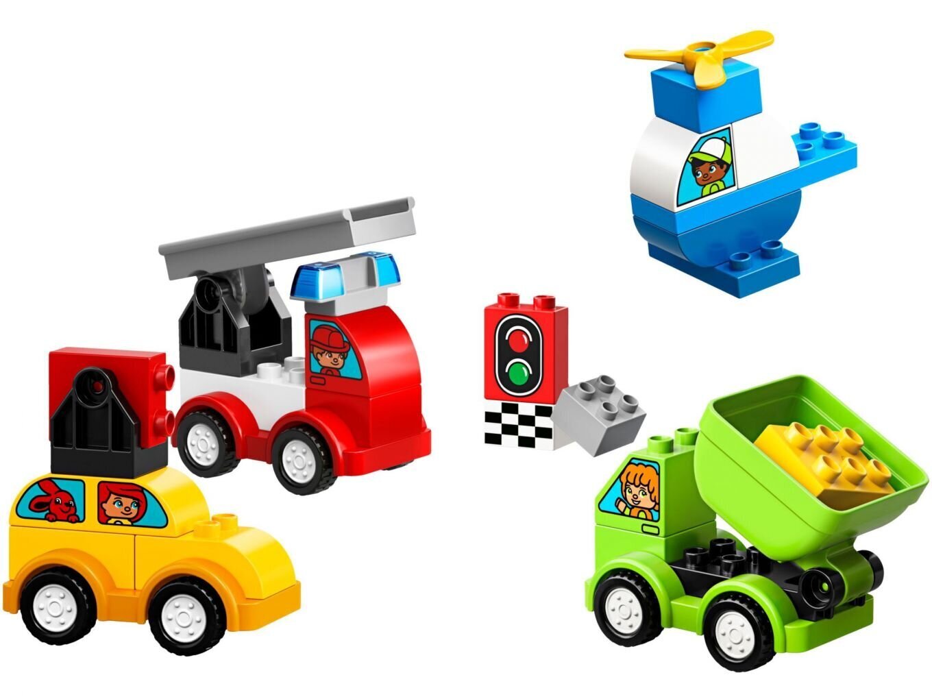 10886 LEGO® DUPLO My First Autot hinta ja tiedot | LEGOT ja rakennuslelut | hobbyhall.fi