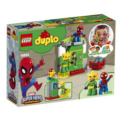 10893 LEGO® DUPLO Hämähäkkimies vs. Electro hinta ja tiedot | LEGOT ja rakennuslelut | hobbyhall.fi