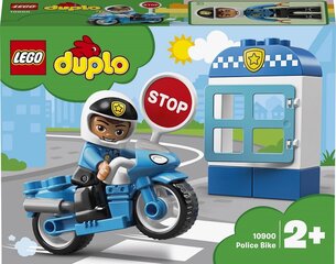 10900 LEGO® DUPLO poliisimoottoripyörä hinta ja tiedot | LEGOT ja rakennuslelut | hobbyhall.fi