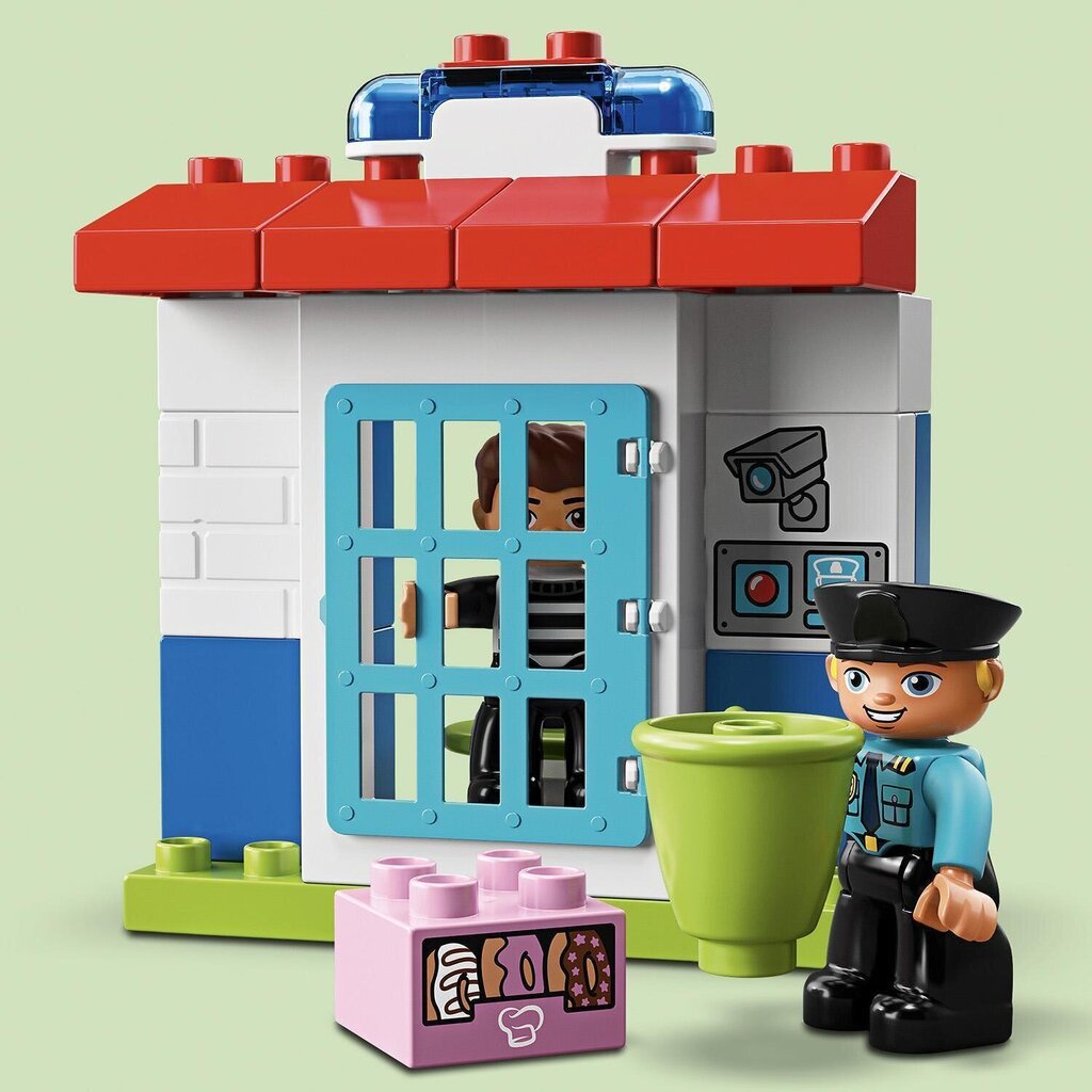 10902 LEGO® DUPLO poliisiasema hinta ja tiedot | LEGOT ja rakennuslelut | hobbyhall.fi