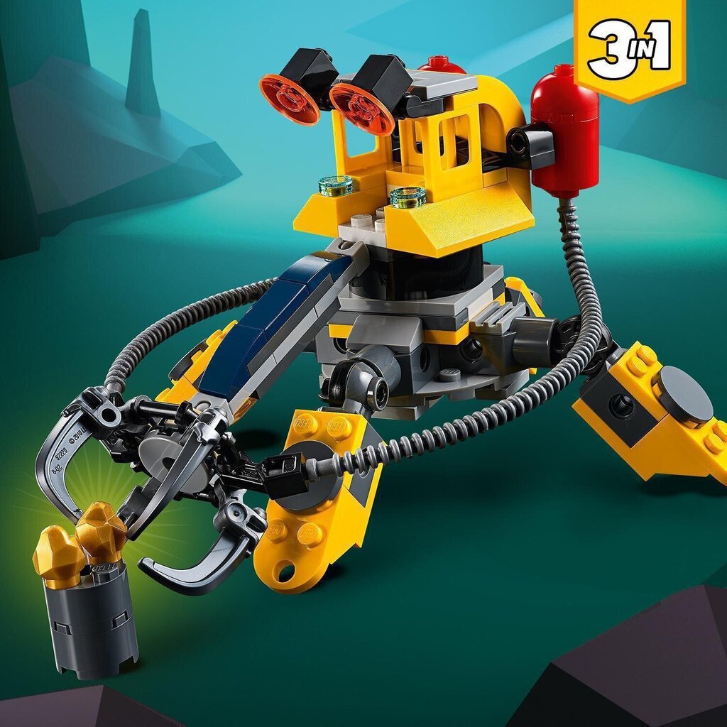 31090 LEGO® Vedenalainen robotti hinta ja tiedot | LEGOT ja rakennuslelut | hobbyhall.fi