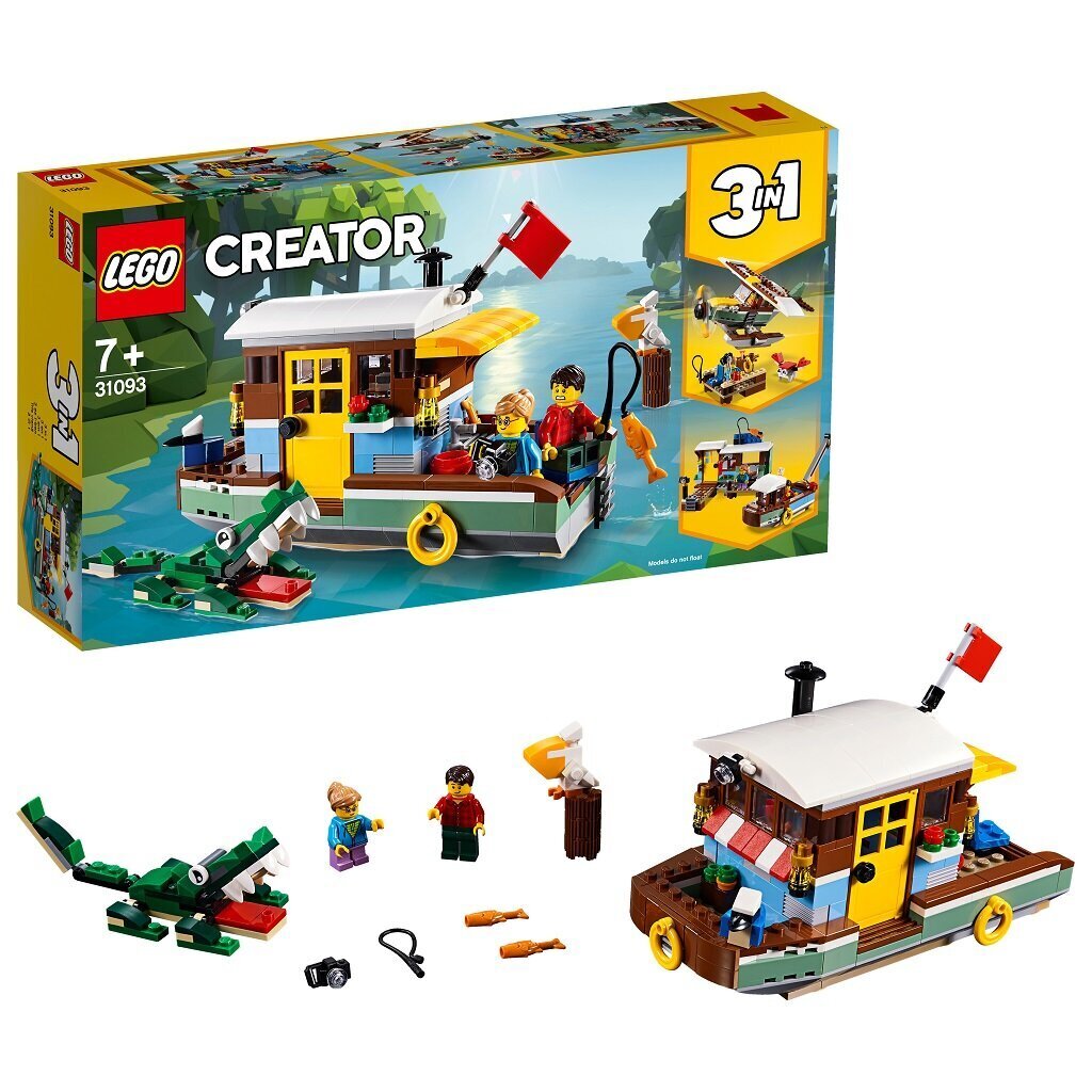 31093 LEGO® Creator kelluva jokitalo hinta ja tiedot | LEGOT ja rakennuslelut | hobbyhall.fi