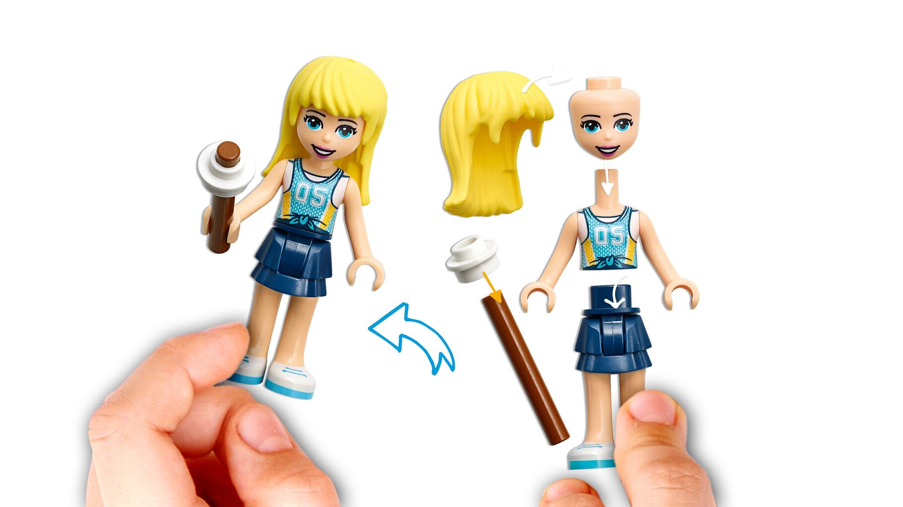 41364 LEGO® Friends Stephanien lastenvaunut ja perävaunu hinta ja tiedot | LEGOT ja rakennuslelut | hobbyhall.fi