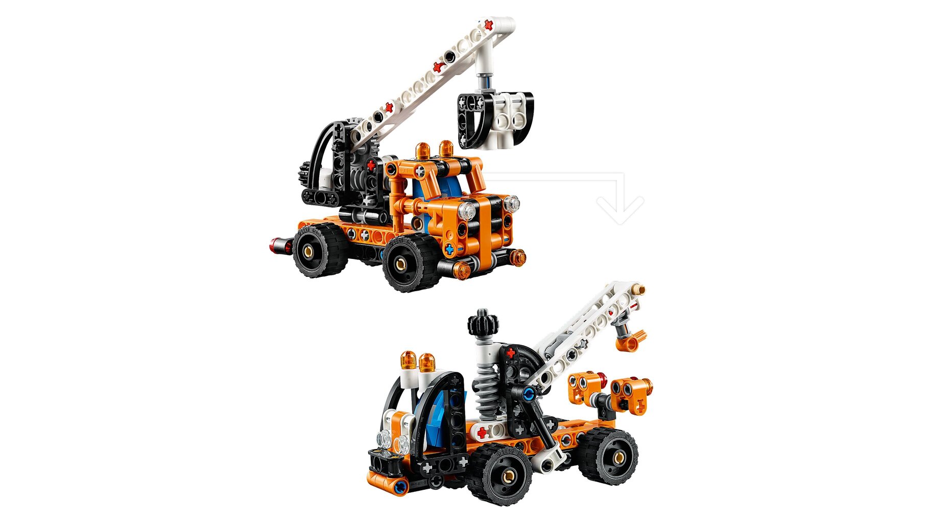 42088 LEGO® Technic Nostolava-auto hinta ja tiedot | LEGOT ja rakennuslelut | hobbyhall.fi