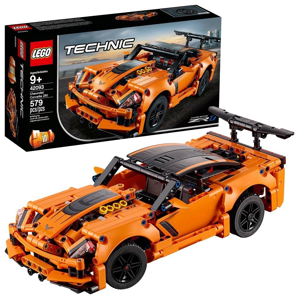 42093 LEGO® Technic Chevrolet Corvette ZR1 hinta ja tiedot | LEGOT ja rakennuslelut | hobbyhall.fi