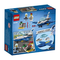 60206 LEGO® City Taivaan poliisin suihkukone partio hinta ja tiedot | LEGOT ja rakennuslelut | hobbyhall.fi