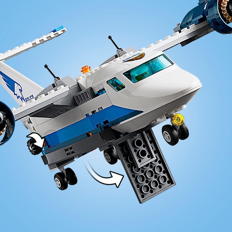 60210 LEGO® Cityn poliisin lentotukikohta hinta ja tiedot | LEGOT ja rakennuslelut | hobbyhall.fi