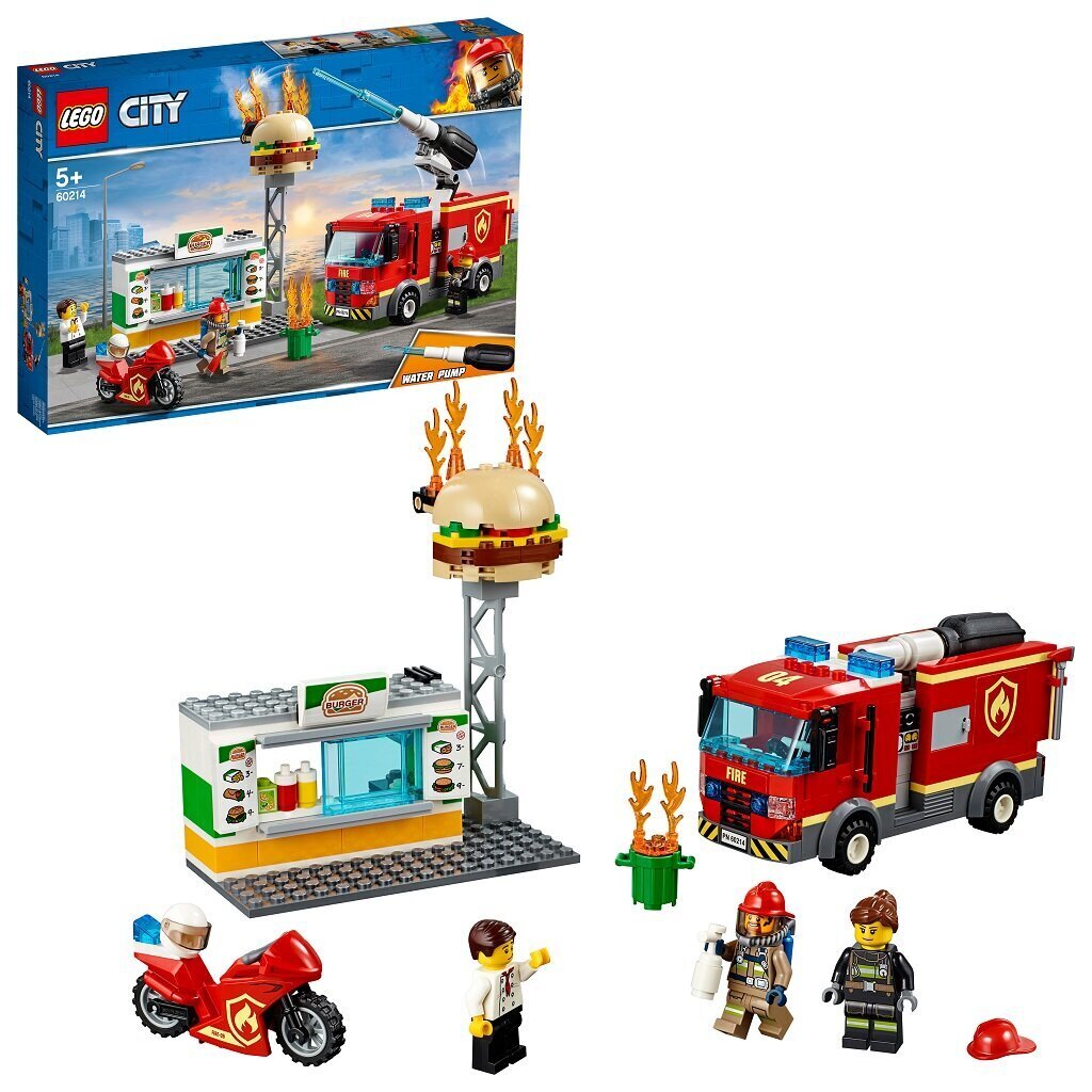 60214 LEGO® City Purilaispaikan sammutustehtävä hinta ja tiedot | LEGOT ja rakennuslelut | hobbyhall.fi