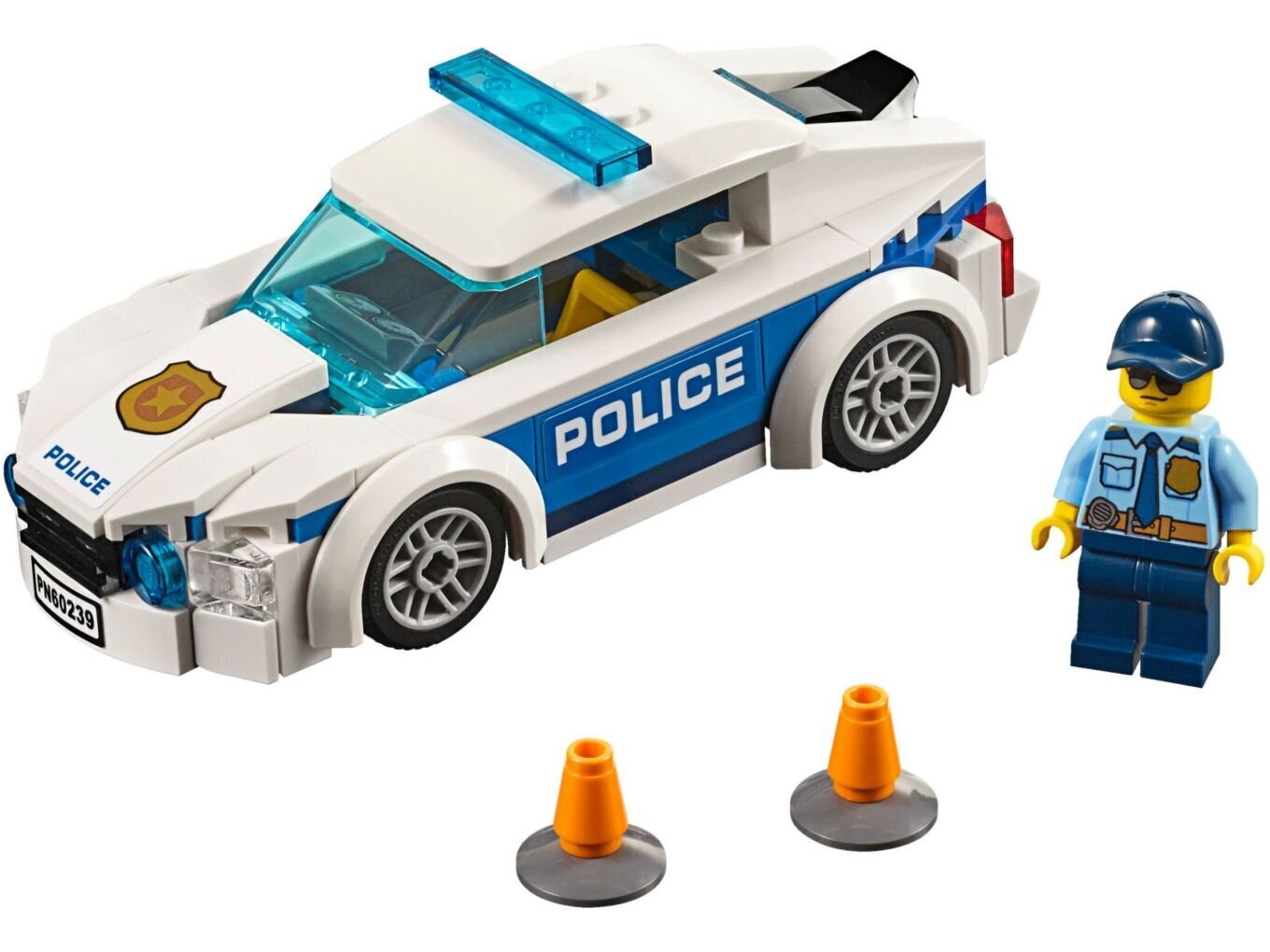60239 LEGO® City poliisin partioauto hinta ja tiedot | LEGOT ja rakennuslelut | hobbyhall.fi