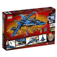 70668 LEGO® NINJAGO Jay Storm Fighter myrskytorjuntapeli hinta ja tiedot | LEGOT ja rakennuslelut | hobbyhall.fi