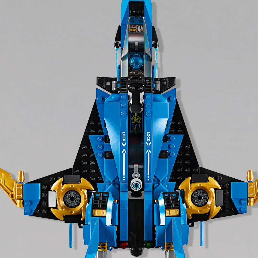 70668 LEGO® NINJAGO Jay Storm Fighter myrskytorjuntapeli hinta ja tiedot | LEGOT ja rakennuslelut | hobbyhall.fi