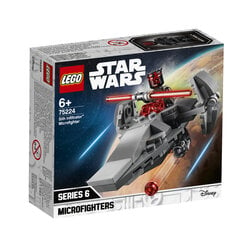 75224 LEGO® Star Wars Sith Soluttautuja pieni hävittäjä hinta ja tiedot | LEGOT ja rakennuslelut | hobbyhall.fi