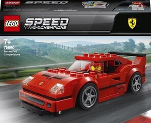 75890 LEGO® Ferrari F40 Competizione hinta ja tiedot | LEGOT ja rakennuslelut | hobbyhall.fi