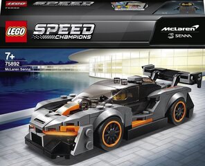 75892 LEGO® Speed ​​​​Champions McLaren Senna hinta ja tiedot | LEGOT ja rakennuslelut | hobbyhall.fi