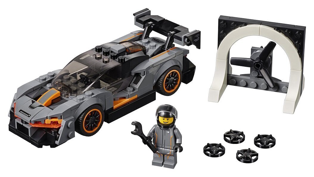 75892 LEGO® Speed ​​​​Champions McLaren Senna hinta ja tiedot | LEGOT ja rakennuslelut | hobbyhall.fi