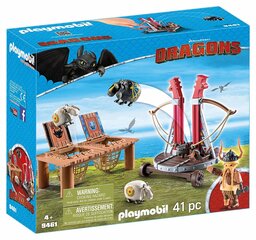 Playmobil® Dragon, Gobber ja katapultti hinta ja tiedot | LEGOT ja rakennuslelut | hobbyhall.fi