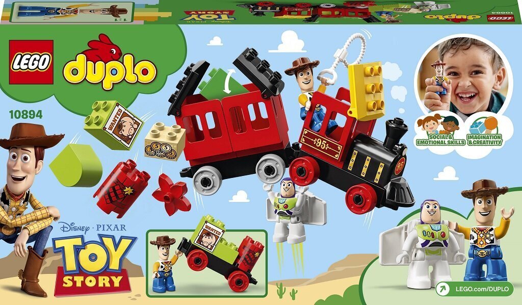 10894 LEGO® DUPLO Toy Story -juna hinta ja tiedot | LEGOT ja rakennuslelut | hobbyhall.fi