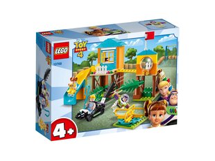 10768 LEGO® Disney Bazin ja Bo Pypin seikkailut leikkikentällä hinta ja tiedot | LEGOT ja rakennuslelut | hobbyhall.fi