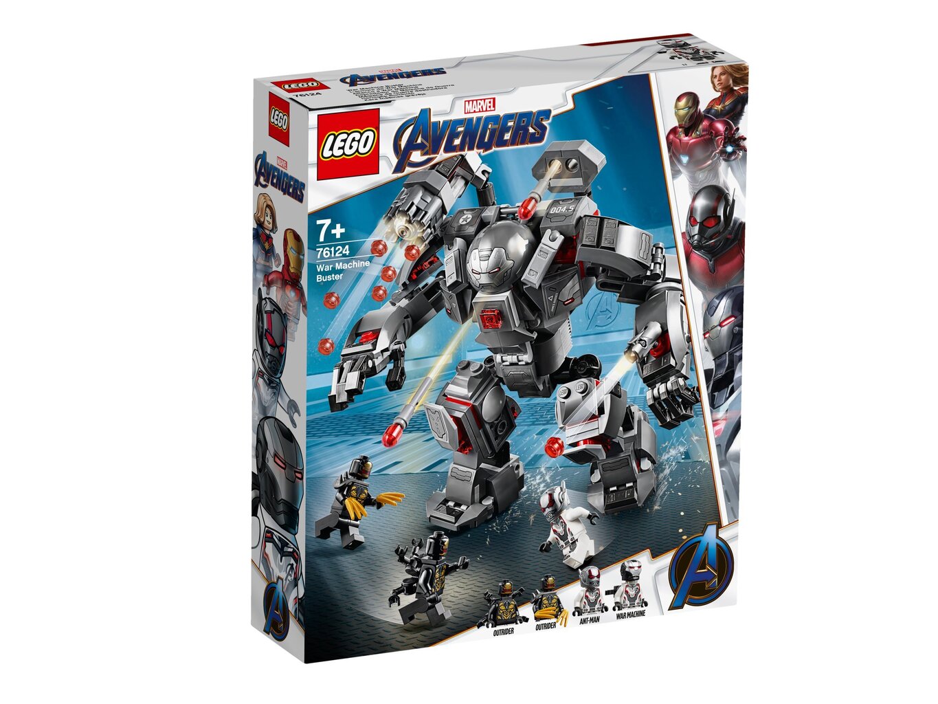 76124 LEGO® Super Heroes Sotakoneen hävittäjä hinta ja tiedot | LEGOT ja rakennuslelut | hobbyhall.fi