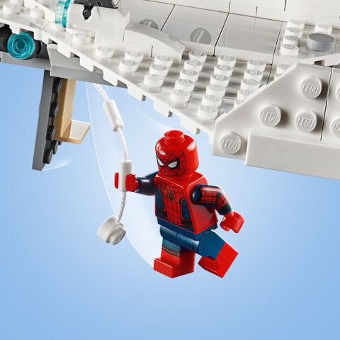 76130 LEGO® Super Heroes Stark suihkukone ja lennokki Hyökkäyspeli hinta ja tiedot | LEGOT ja rakennuslelut | hobbyhall.fi