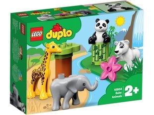 10904 LEGO® DUPLO Eläinvauvat hinta ja tiedot | LEGOT ja rakennuslelut | hobbyhall.fi