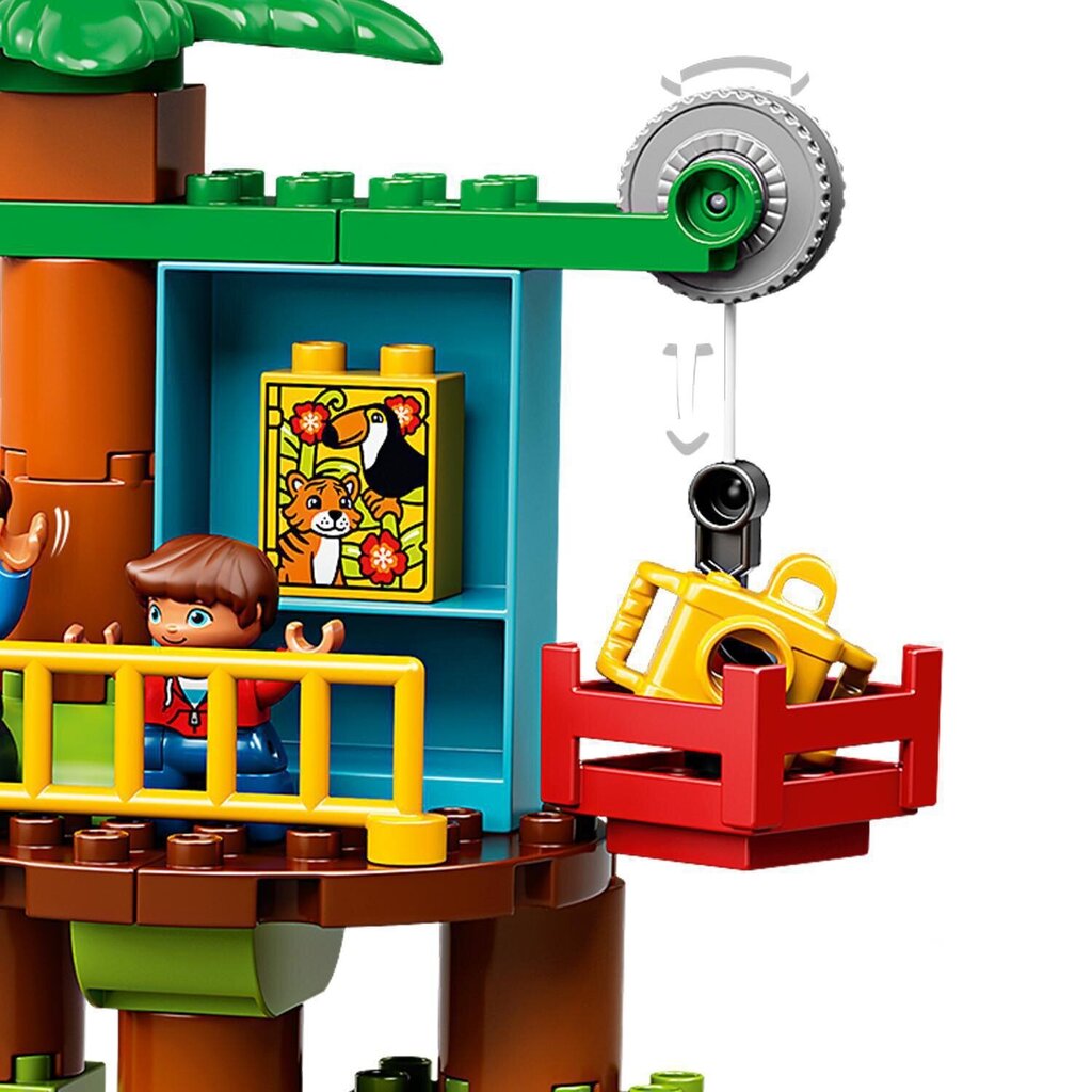 10906 LEGO® DUPLO trooppinen saari hinta ja tiedot | LEGOT ja rakennuslelut | hobbyhall.fi