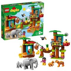 10906 LEGO® DUPLO trooppinen saari hinta ja tiedot | LEGOT ja rakennuslelut | hobbyhall.fi