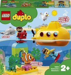 10910 LEGO® DUPLO vedenalainen seikkailu hinta ja tiedot | LEGOT ja rakennuslelut | hobbyhall.fi