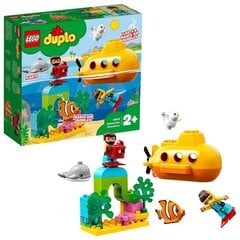 10910 LEGO® DUPLO vedenalainen seikkailu hinta ja tiedot | LEGOT ja rakennuslelut | hobbyhall.fi