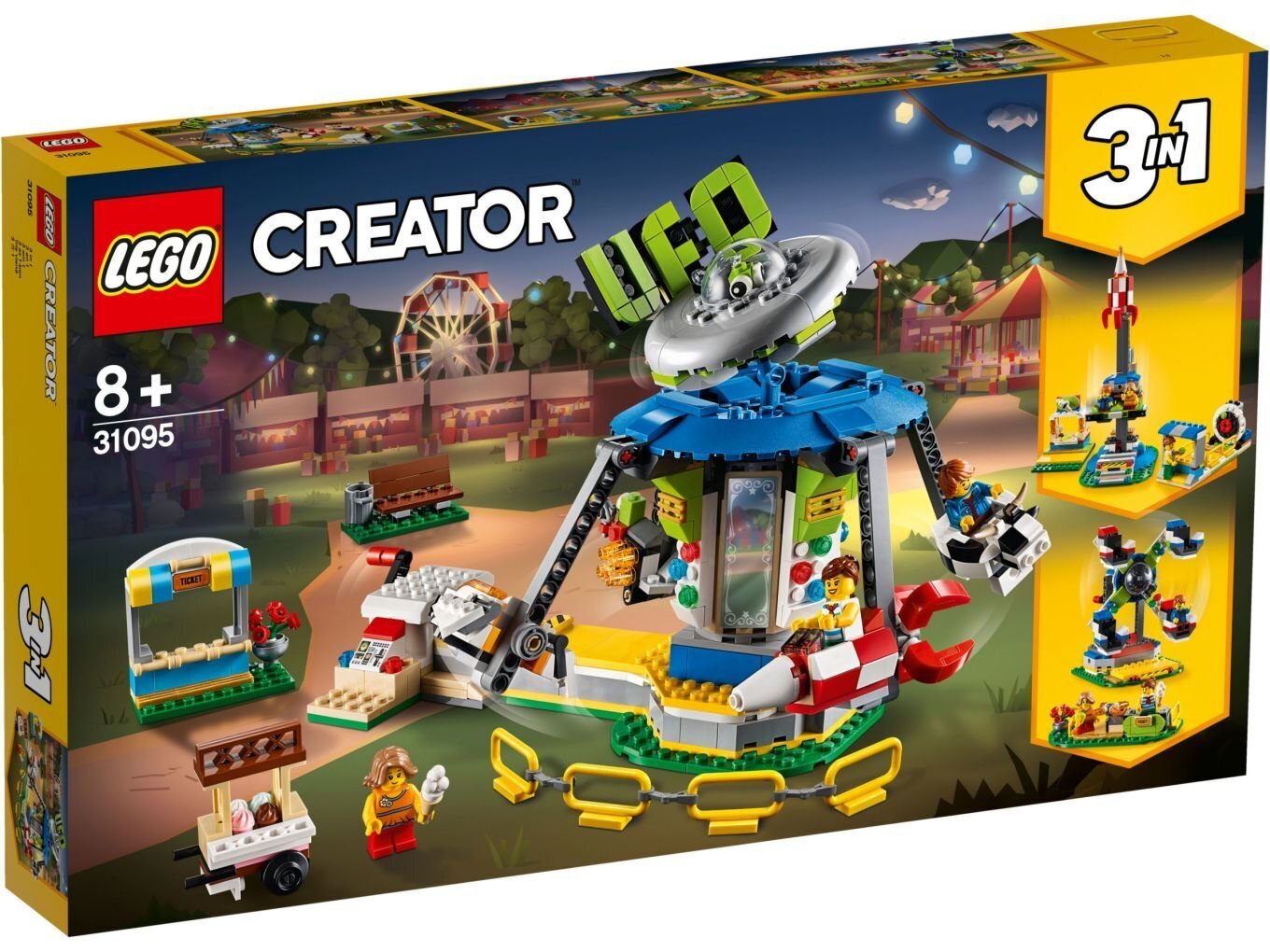 31095 LEGO® Creator tivolikaruselli hinta ja tiedot | LEGOT ja rakennuslelut | hobbyhall.fi