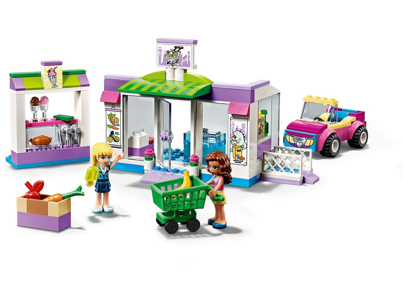 41362 LEGO® Friends Hartleickin myymälä hinta ja tiedot | LEGOT ja rakennuslelut | hobbyhall.fi