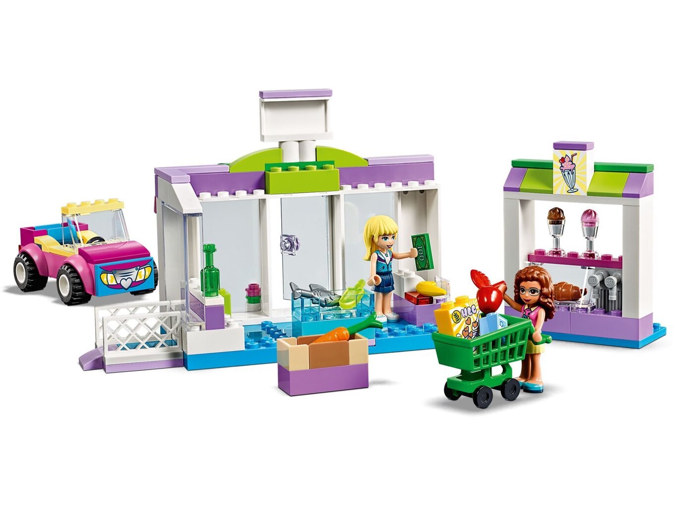 41362 LEGO® Friends Hartleickin myymälä hinta ja tiedot | LEGOT ja rakennuslelut | hobbyhall.fi