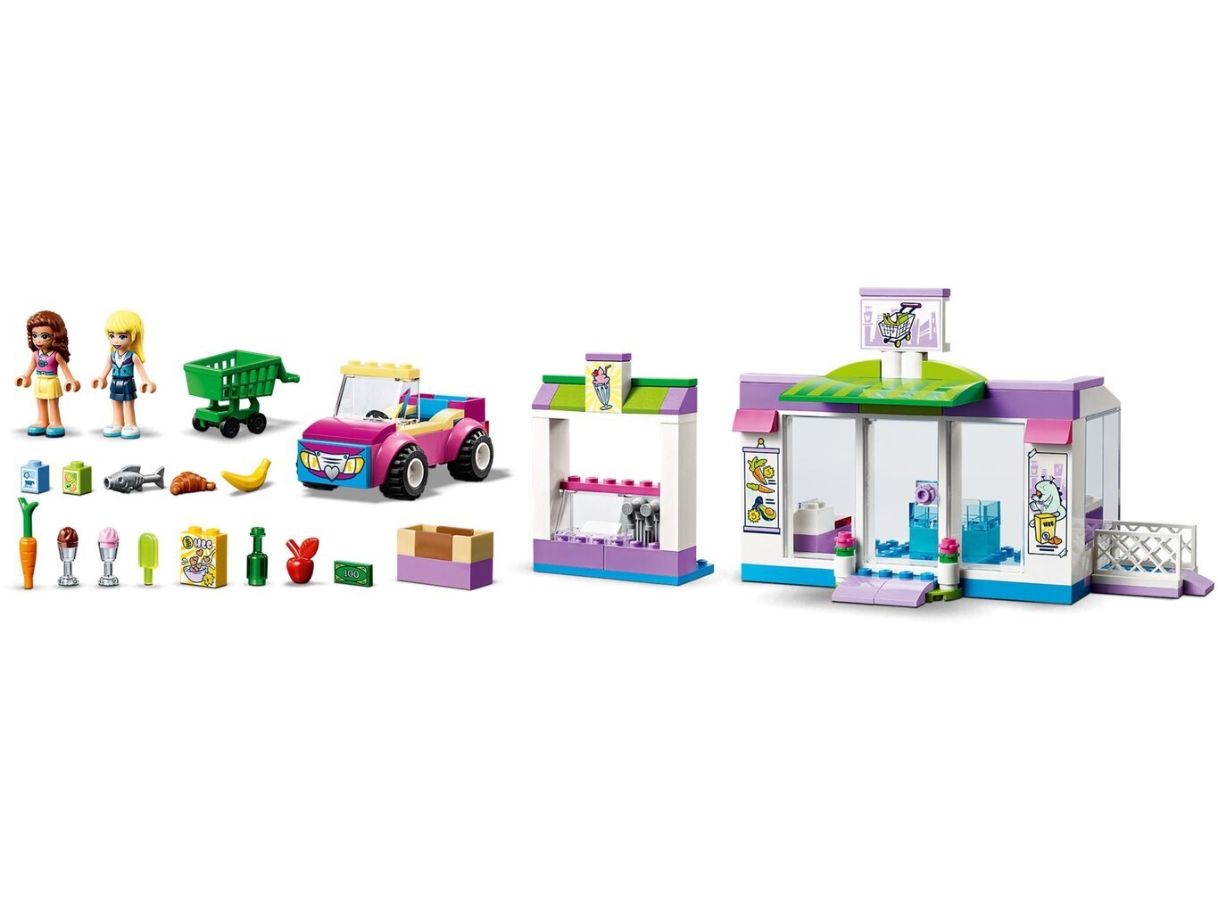 41362 LEGO® Friends Hartleickin myymälä hinta ja tiedot | LEGOT ja rakennuslelut | hobbyhall.fi