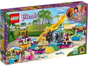 41374 LEGO® Friends Andrean allasjuhlat hinta ja tiedot | LEGOT ja rakennuslelut | hobbyhall.fi