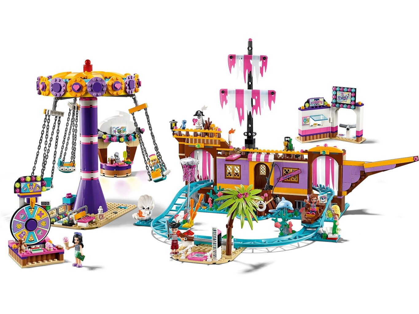 41375 LEGO® Friends Hartleikin huvilaituri hinta ja tiedot | LEGOT ja rakennuslelut | hobbyhall.fi