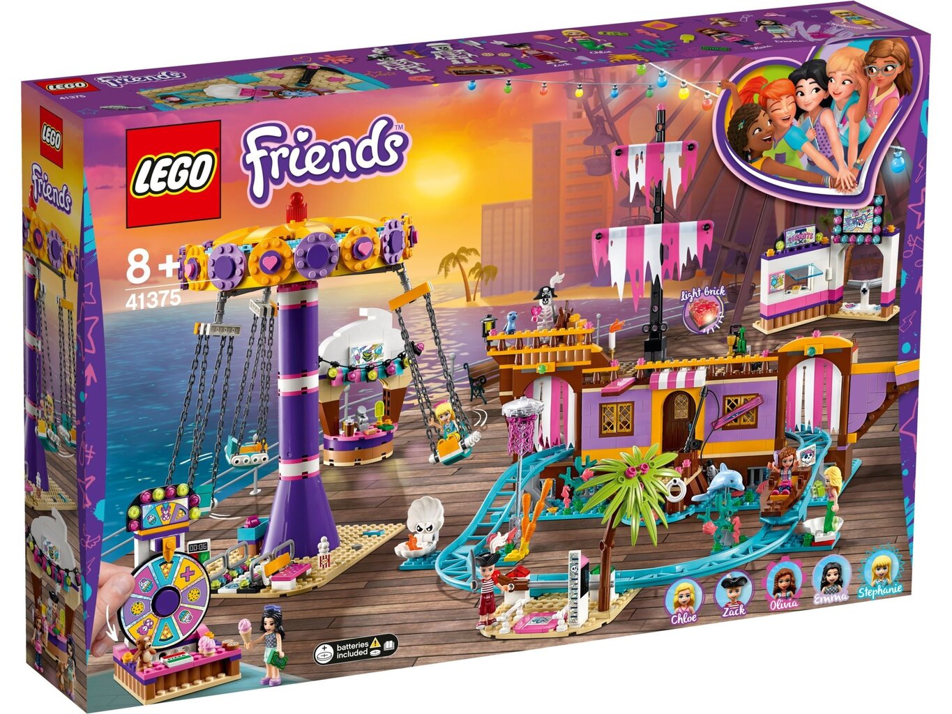 41375 LEGO® Friends Hartleikin huvilaituri hinta ja tiedot | LEGOT ja rakennuslelut | hobbyhall.fi