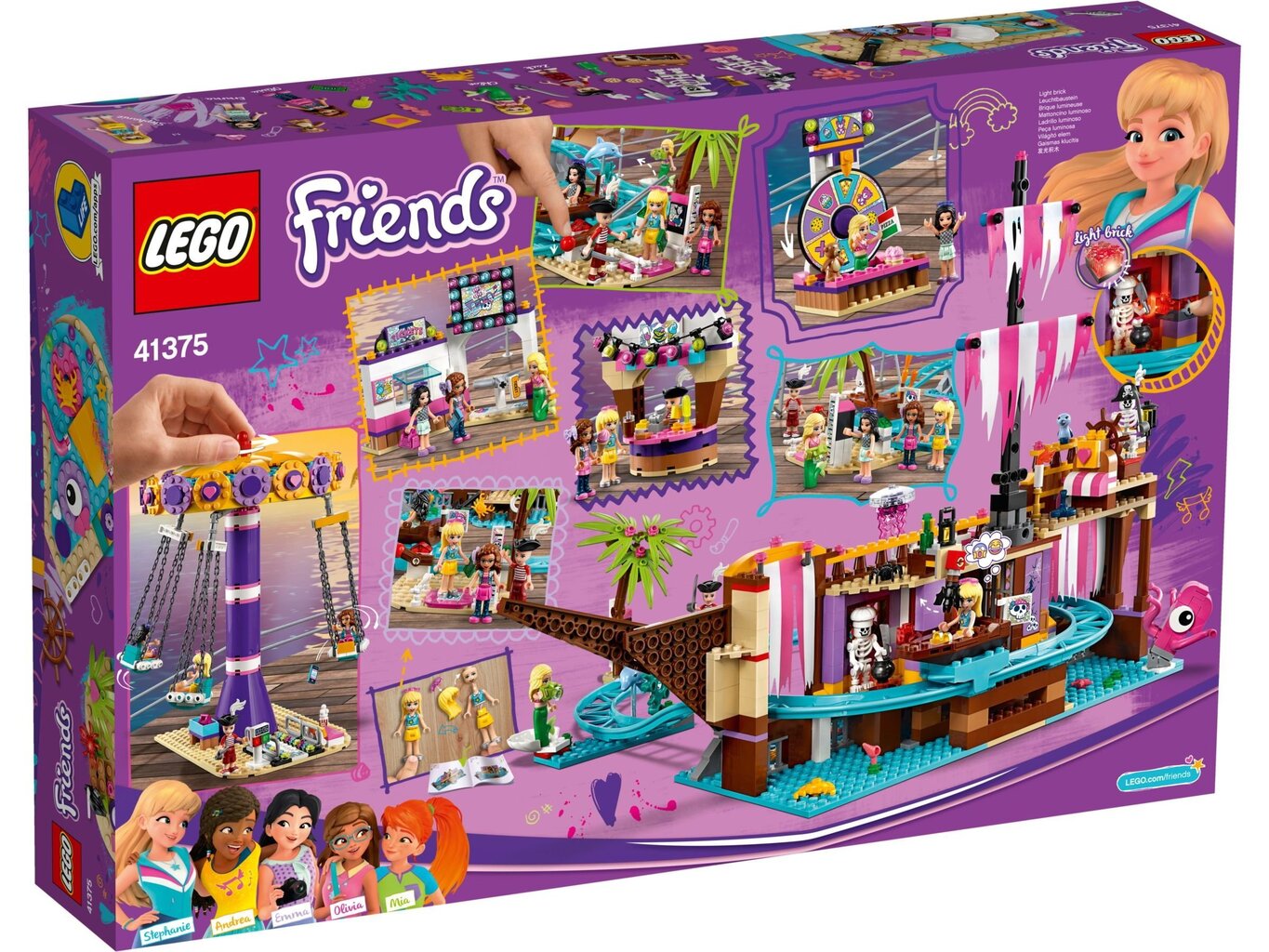 41375 LEGO® Friends Hartleikin huvilaituri hinta ja tiedot | LEGOT ja rakennuslelut | hobbyhall.fi