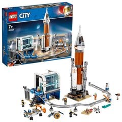 60228 LEGO® City Ulkoavaruuden raketti ja laukaisun valvomo hinta ja tiedot | LEGOT ja rakennuslelut | hobbyhall.fi