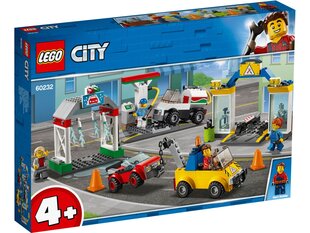 60232 LEGO® City Huoltoasemakeskus hinta ja tiedot | LEGOT ja rakennuslelut | hobbyhall.fi