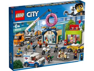 60233 LEGO® City Donitsikaupan avajaiset hinta ja tiedot | LEGOT ja rakennuslelut | hobbyhall.fi