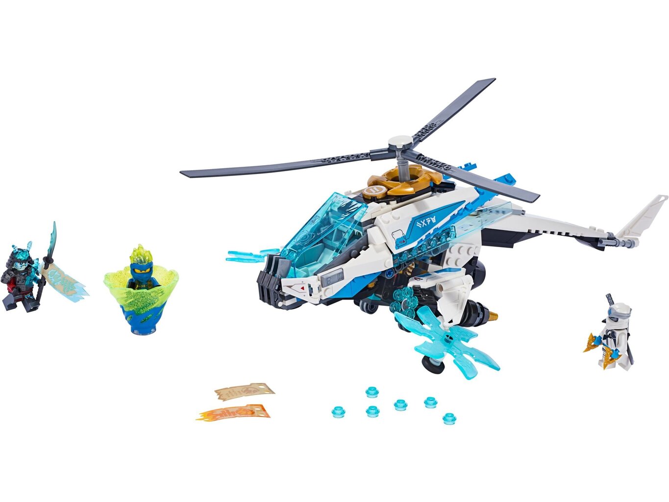 70673 LEGO® NINJAGO helikopteri Shuriken hinta ja tiedot | LEGOT ja rakennuslelut | hobbyhall.fi