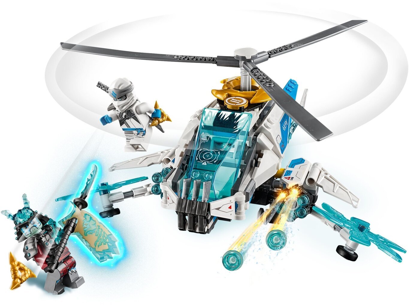 70673 LEGO® NINJAGO helikopteri Shuriken hinta ja tiedot | LEGOT ja rakennuslelut | hobbyhall.fi