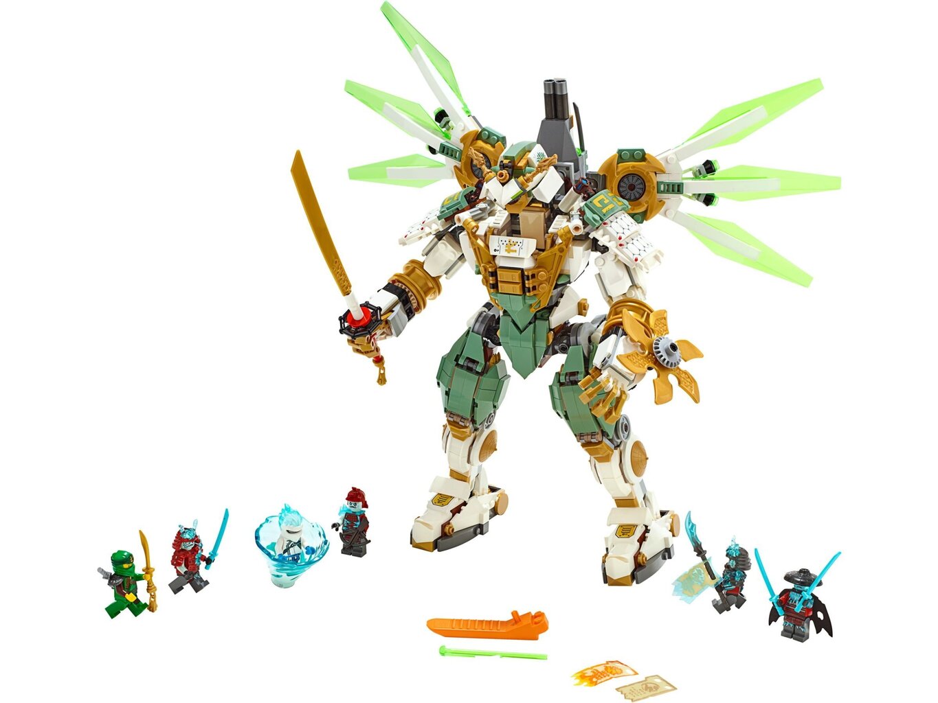 70676 LEGO® NINJAGO Lloyd Robotti Titan hinta ja tiedot | LEGOT ja rakennuslelut | hobbyhall.fi