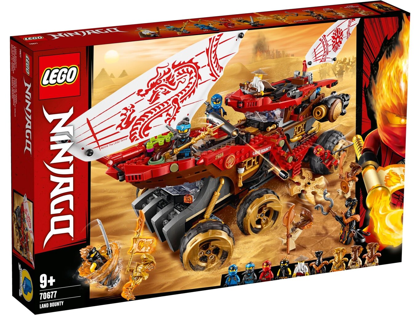 70677 LEGO® NINJAGO Maan aarre hinta ja tiedot | LEGOT ja rakennuslelut | hobbyhall.fi