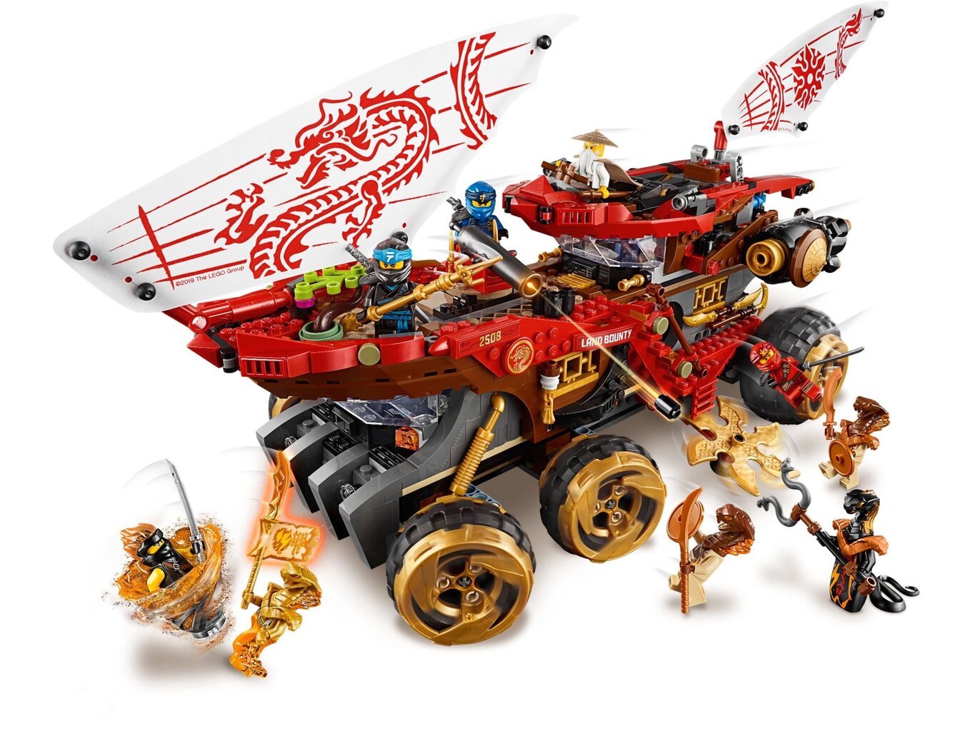 70677 LEGO® NINJAGO Maan aarre hinta ja tiedot | LEGOT ja rakennuslelut | hobbyhall.fi