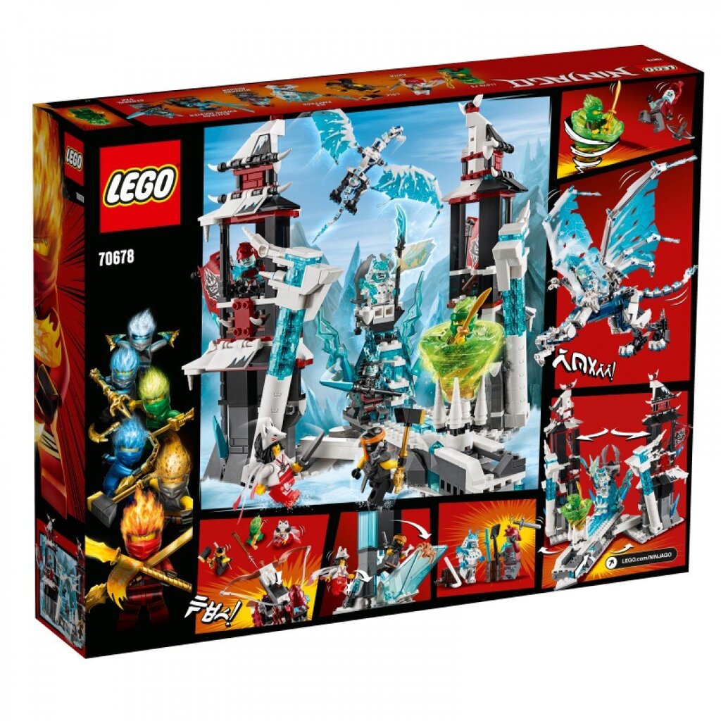 70678 LEGO® NINJAGO Unohdetun keisarin linna hinta ja tiedot | LEGOT ja rakennuslelut | hobbyhall.fi