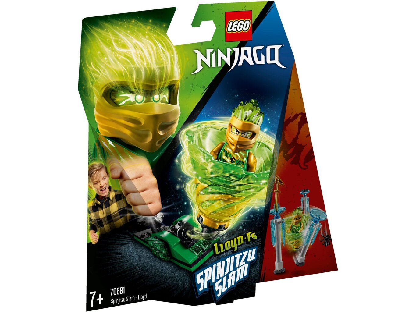 70681 LEGO® NINJAGO Spinjitzu Slam Lloyd hinta ja tiedot | LEGOT ja rakennuslelut | hobbyhall.fi