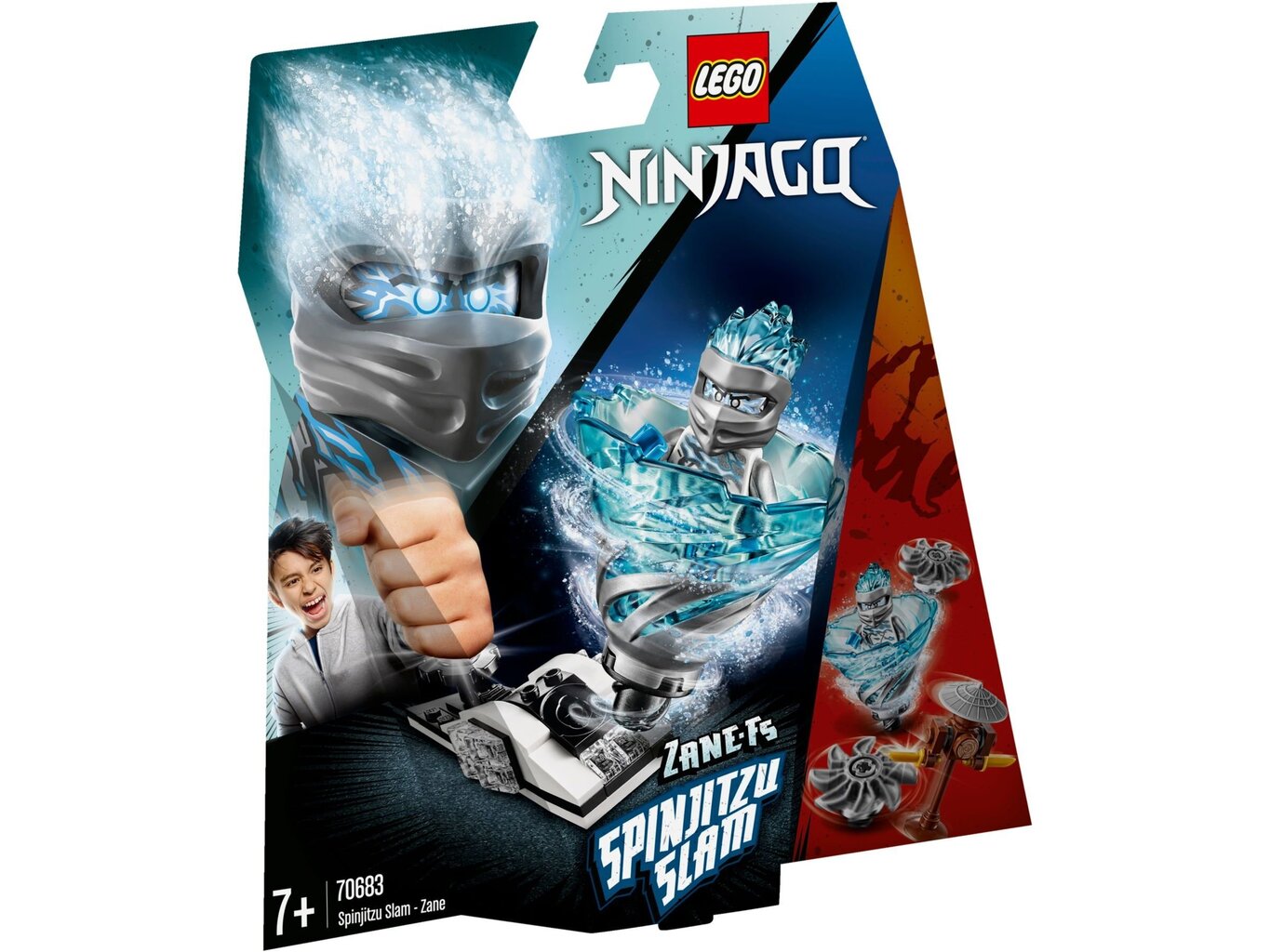 70683 LEGO® NINJAGO Spinjitzu Slam Zane hinta ja tiedot | LEGOT ja rakennuslelut | hobbyhall.fi